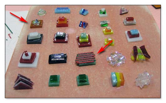 Fused Glass Pendants - Focal Beads Prefired