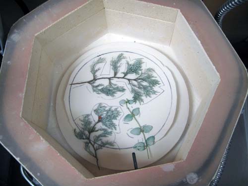 In the kiln