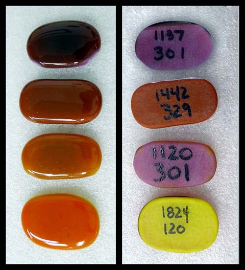 Bullseye Layer Samples
