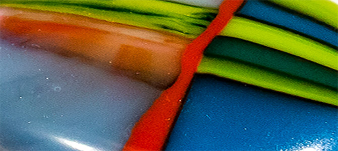 Fused Glass "Puddles"