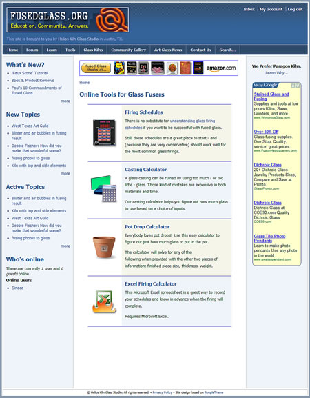 FusedGlass.Org launched 10 years ago.